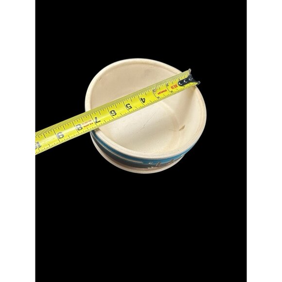 Vtg Southwest Superstition Stoneware Succulents Planter Clay Pottery 7” Incised - Picture 8 of 9